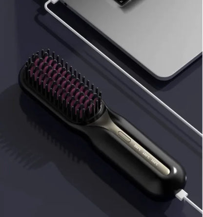 Wireless Charging Hair Straightening Comb