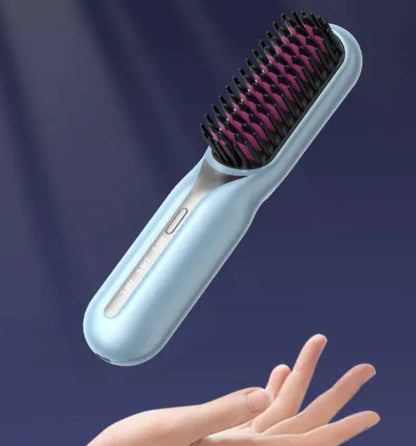 Wireless Charging Hair Straightening Comb