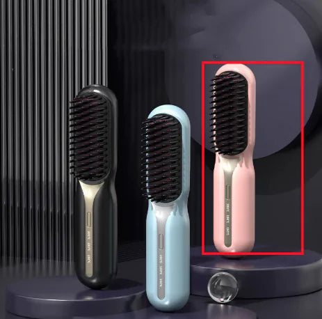 Wireless Charging Hair Straightening Comb