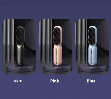 Wireless Charging Hair Straightening Comb